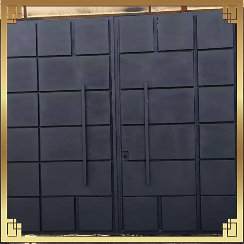 درب حیاط ساده (2) درب حیاط ساده