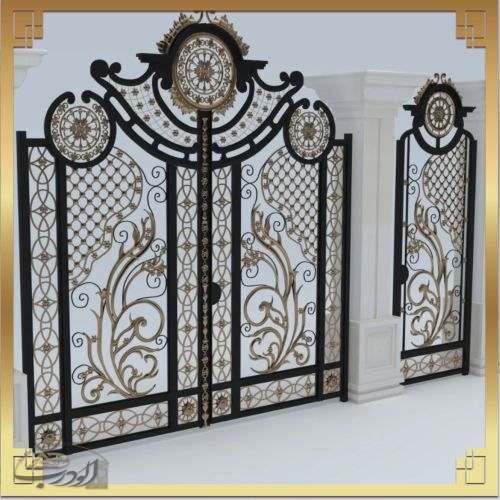 تولیدی درب فرفورژه در اصفهان