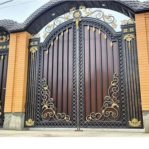 خرید درب حیاط دو لنگه