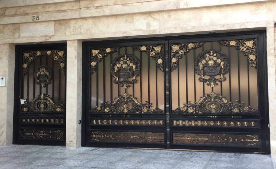 لیست قیمت درب حیاط ساختمان در اصفهان