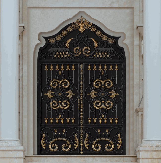 قیمت درب حیاط فرفوژه در اصفهان