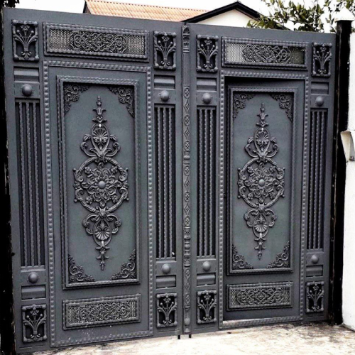 درب پارکینگ فلزی ساده و شیک
