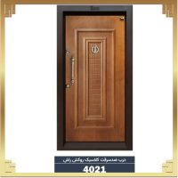 درب ضد سرقت کلاسیک روکش راش کد 4021